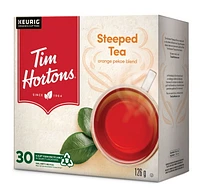 Tim Hortons Steeped Tea - Orange Pekoe Blend, Keurig K-Cup Pods 30ct