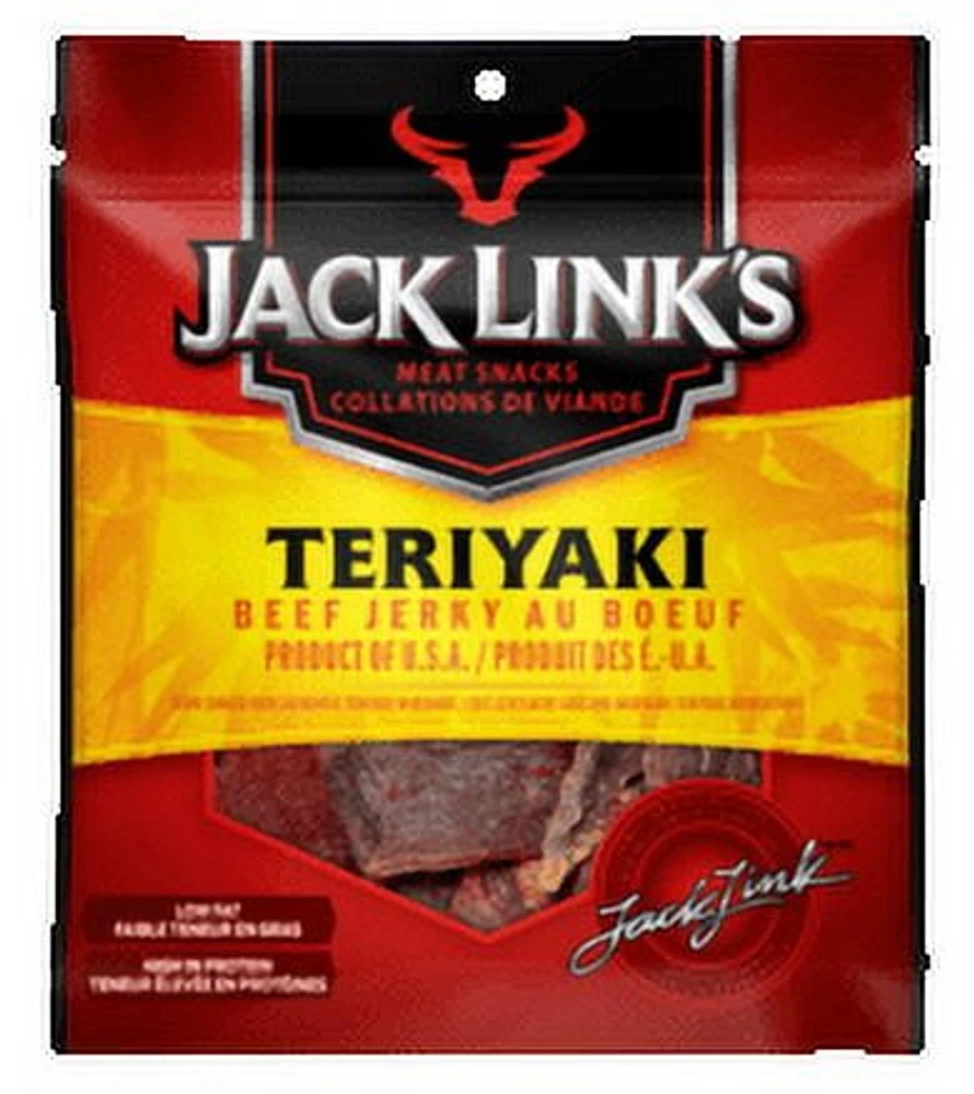 JACK LINK'S TERIYAKI BEEF JERKY 80G, JL TERIYAKI BEEF JERKY 80G