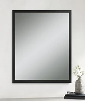 hometrends Ultima Mirror Brushed Black 16.50"x19.50"