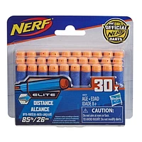 Recharge de 30 fléchettes Elite Nerf officielles