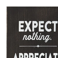 Expect Appreciate Box Top Art