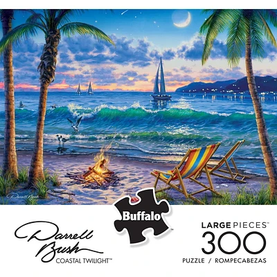 Buffalo Games - Darrell Bush - Coastal Twilight - 300 Piece Jigsaw Puzzle