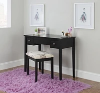 Joanna Black Butterfly Vanity Set