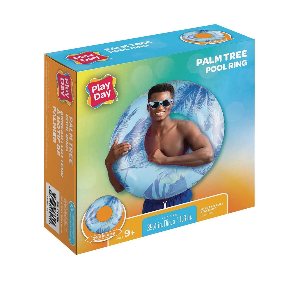 Play Day - Anneau foltteur a motif de palmier