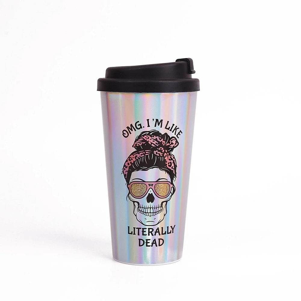 COFFEE TUMBLER-SKULL