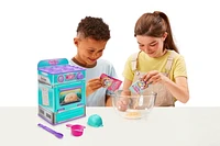 Cookeez Makery Four Playset avec pain en peluche Peluche parfumée incluse