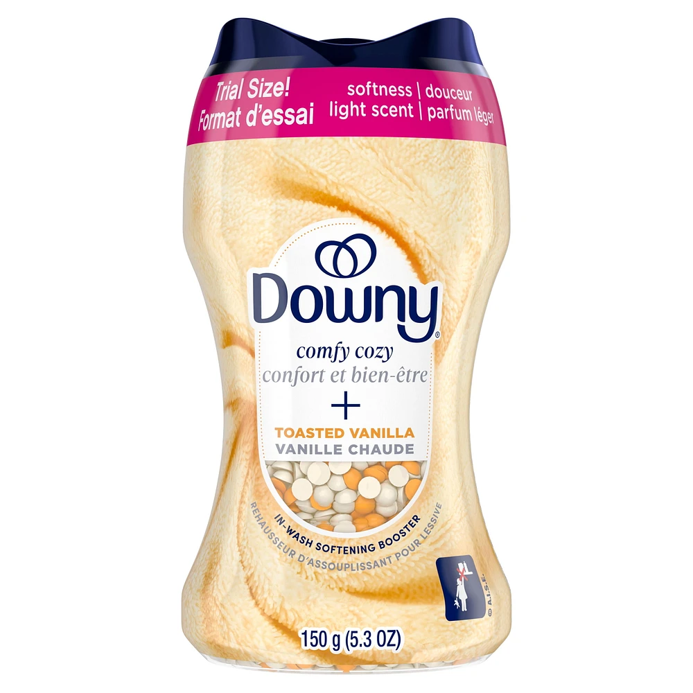 Downy Comfy Cozy In-Wash Laundry Scent Booster Beads, Toasted Vanilla Scent, Softness and Freshness