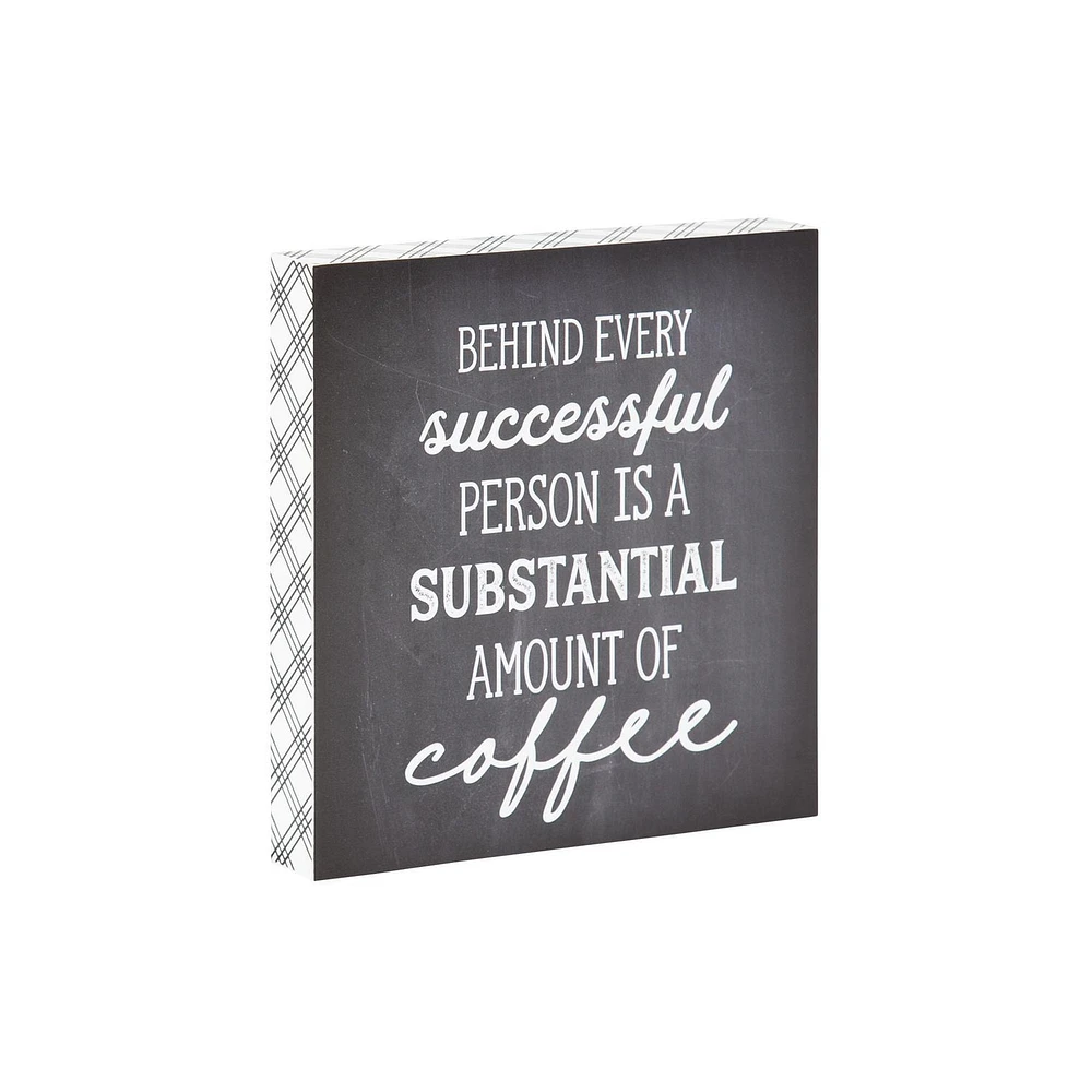 Successful Coffee Box Top Art