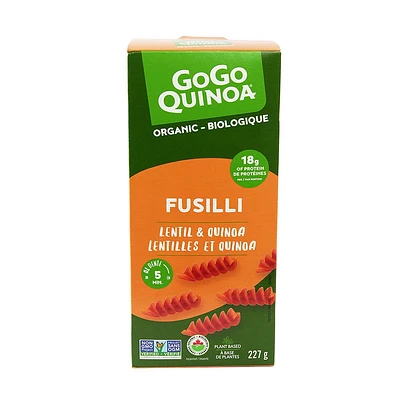 GoGo Quinoa Fusilli lentilles