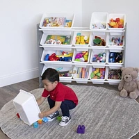 Humble Crew Tot Tutors Boîte de rangement pour jouets Taille XL, SuperSized