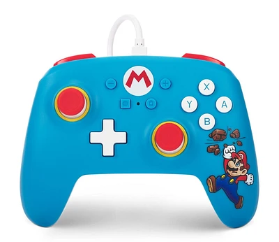 Manette câblée PowerA pour Nintendo Switch – Casse-briques Mario