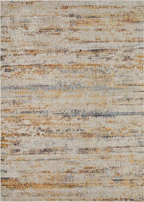 Rug Ease Lucien Grey Brown Area Rug