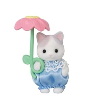Calico Critters Blooming Baby Friends Series Sacs aveugles, ensemble surprise comprenant une figurine de poupée et un accessoire Figurine et accessoire