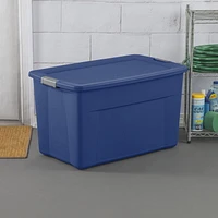 Steriltie 132L Latch Tote- Blue- 4 PK