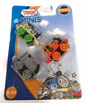 Coffret de 3 Locomotives Jouets Minis Thomas et ses Amis