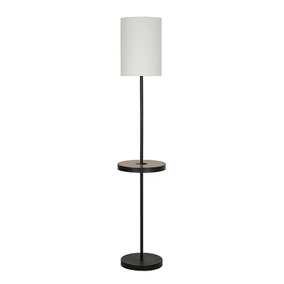 Hometrends Multi-functional Floor Lamp with Shelf and USB Charging