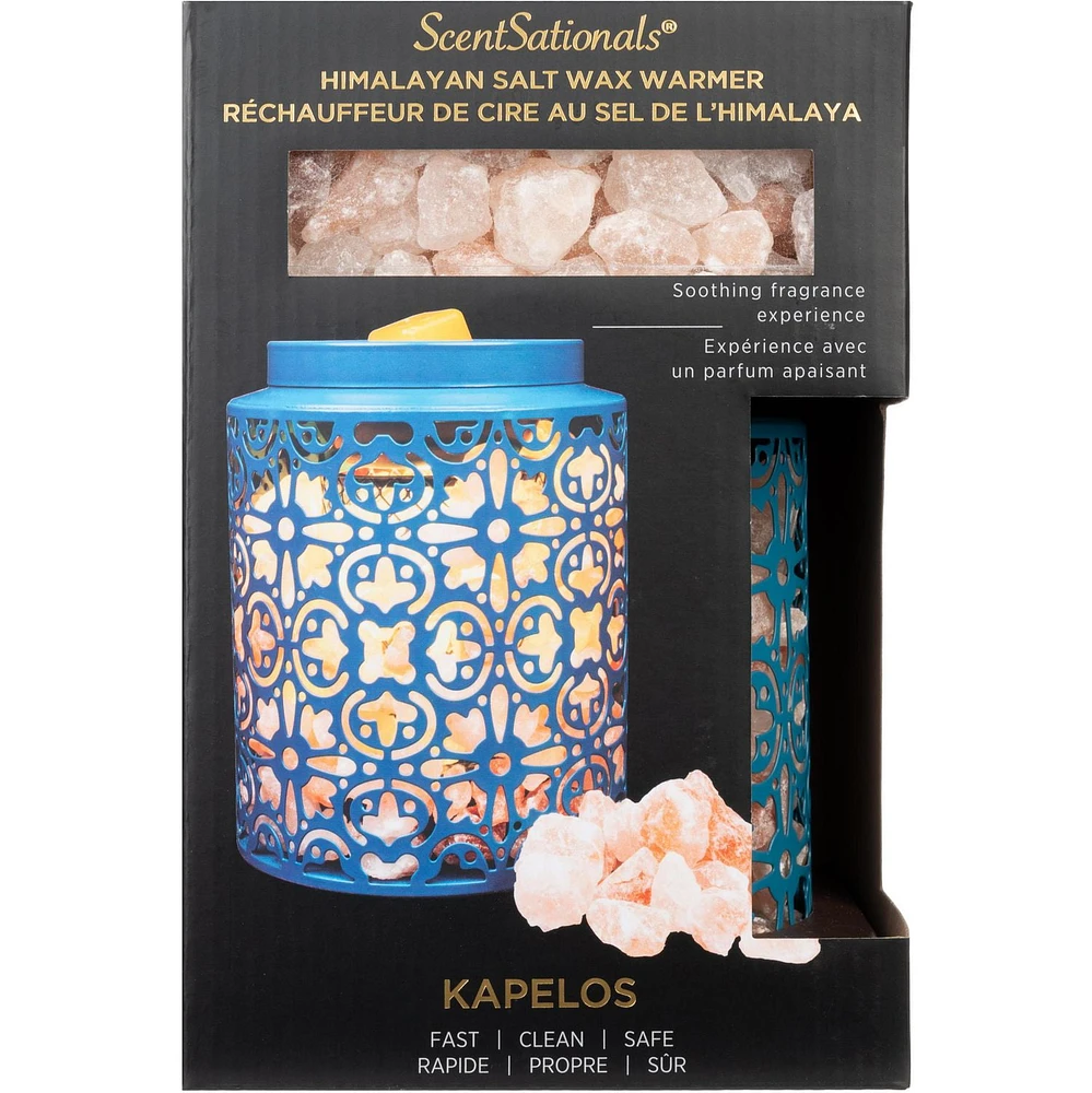 ScentSationals Réchauffeur de cire au sel de l’Himalaya - Kapelo Ampoule de 25 watts