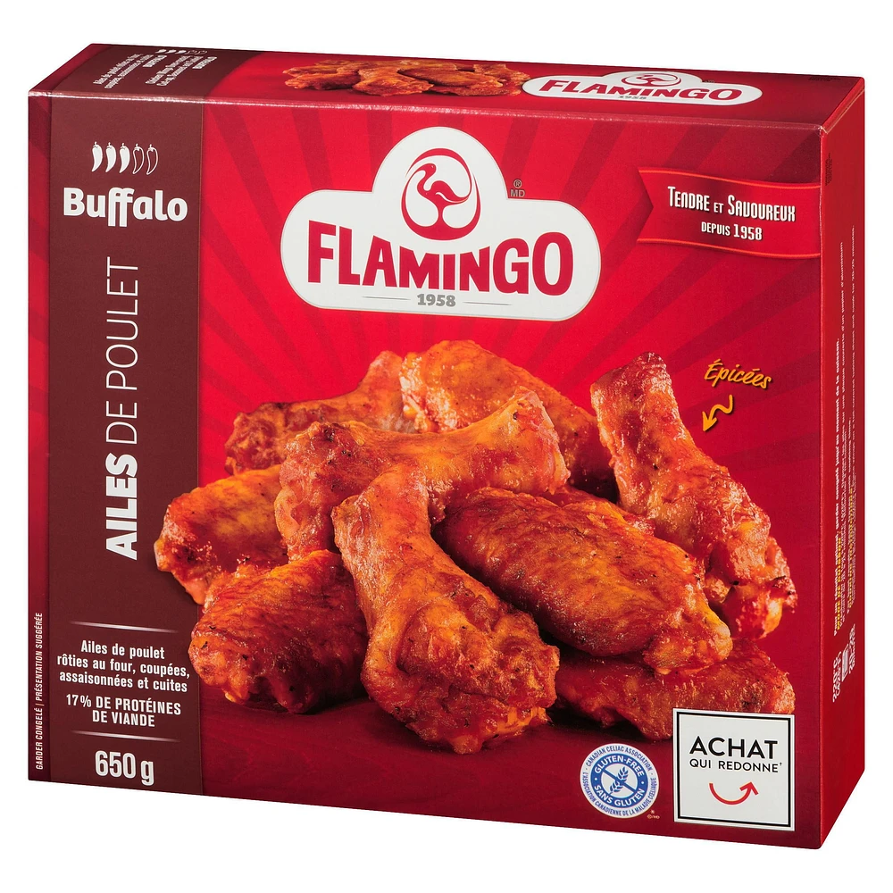 Flamingo Buffalo Chicken Wings