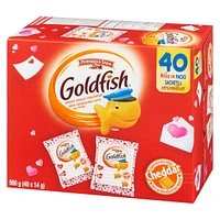 Pepperidgefarm (R) Goldfish(R) Cheddar Crackers, Valentine's Day Multipack LTO (22 x 28 g), 22 x 28 g