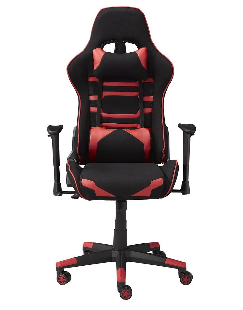 Fauteuil de jeu Axel, Noir/Rouge