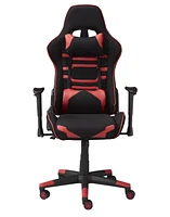 Fauteuil de jeu Axel, Noir/Rouge