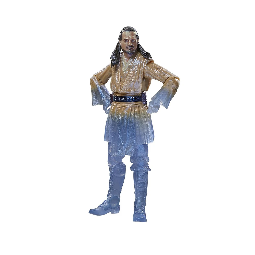 Star Wars The Black Series, Qui-Gon Jinn (Force Spirit), Star Wars: Obi-Wan Kenobi, figurine de 15 cm, à partir de 4 ans