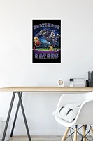 NFL Baltimore Ravens - End Zone 17 Wall Poster