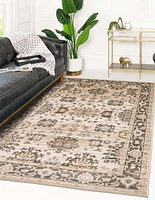 ECARPET Gloria 5'0" x 8'0" Traditional Area Rug for Living Room, Bedroom, Dining Room, Entrance, Hallway and More.