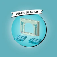 LEGO Disney Princess Le château glacé d’Elsa 43238 Ensemble de construction (163 pièces) Comprend 163 pièces, 4+ ans