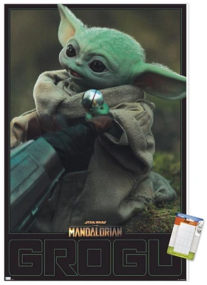 Star Wars: The Mandalorian Season 2 - Grogu Wall Poster, 22.375" x 34" Framed