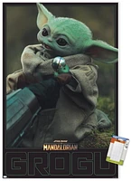 Star Wars: The Mandalorian Season 2 - Grogu Wall Poster, 22.375" x 34" Framed
