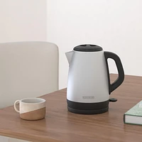 Black+Decker 1.7L Stainless Steel Electric Cordless Kettle, BD 1.7L SS Electric Kettle