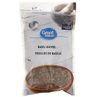 Great Value Basil Leaves, 50 g