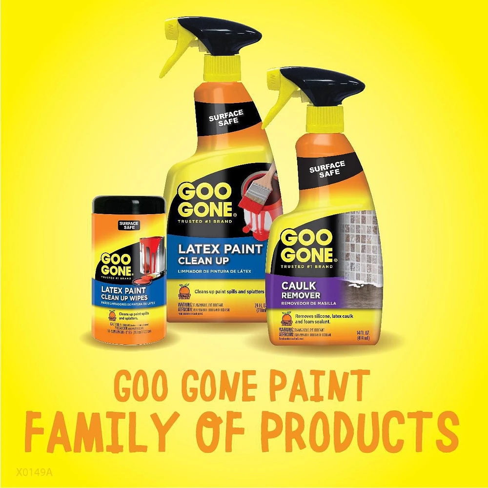 Goo Gone Graffiti Remover Spray Bottle, 24 fl oz, Removes dry & wet paint fast!
