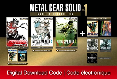 METAL GEAR SOLID: MASTER COLLECTION Vol. 1 - Nintendo Switch [Digital Code]