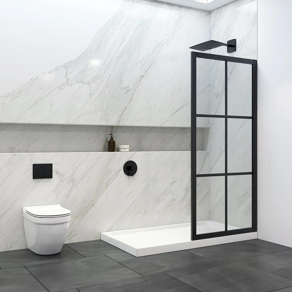 A&E Bain et Douche ATLAS-34-BLK DOUCHE