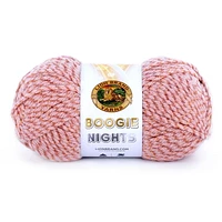 Lion Brand Yarn 509-109 Boogie Nights Monte Carlo Fil métallique super doux