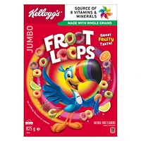 Céréales Kellogg's Froot Loops, format géant, 825 g 825 g