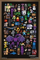 Minecraft - Mobbery Wall Poster, 22.375" x 34"