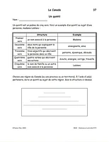 Matrices reproductibles « Histoires et Activités » No. 5 FLS en français pour la salle de classe