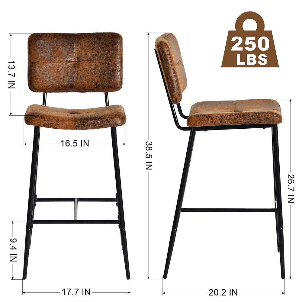 Homycasa Set of 2 Barstool