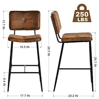 Homycasa Set of 2 Barstool
