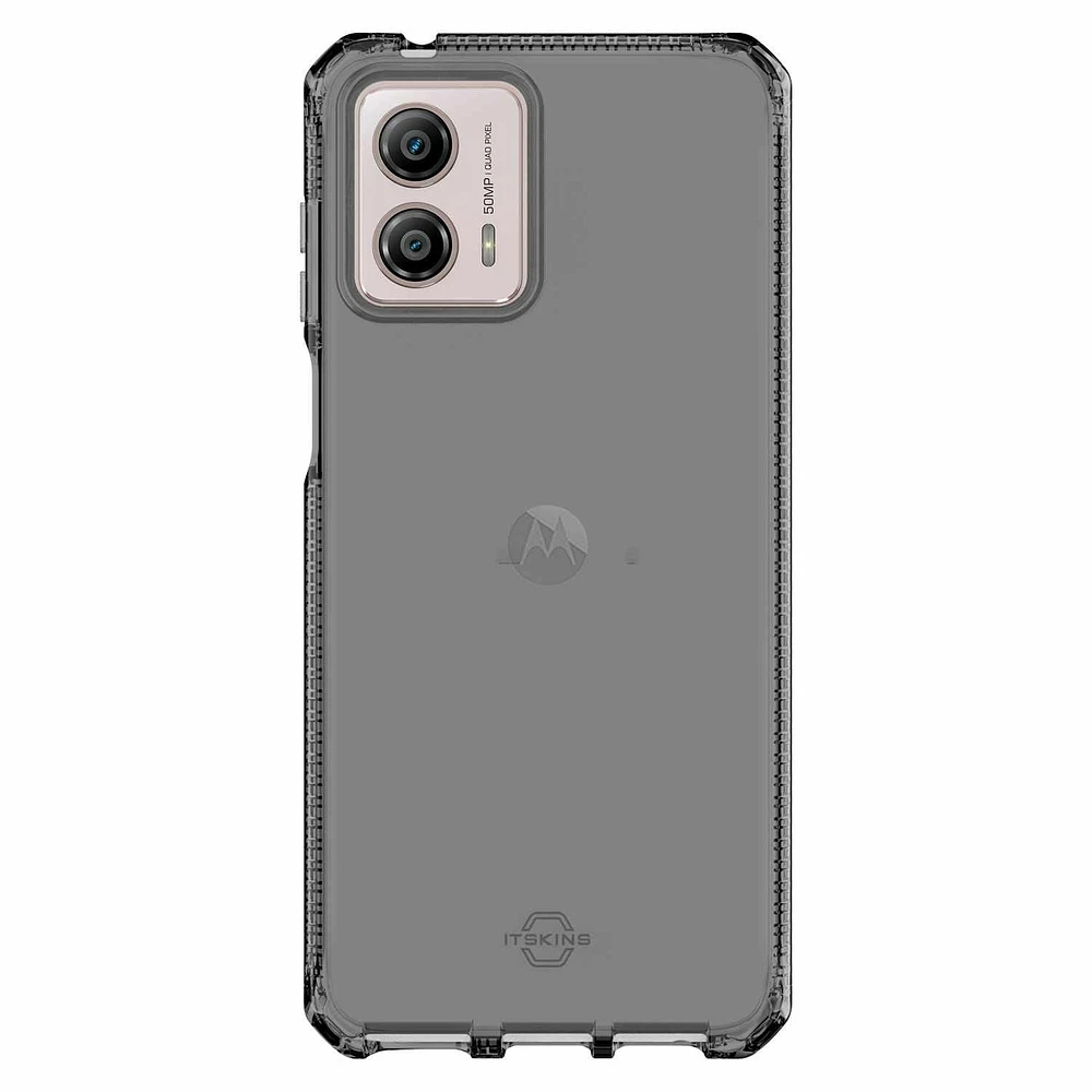 ITSKINS Spectrum_R Clear Case Moto G 2023 Smoke