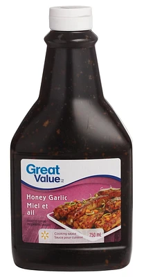 Sauce au miel et à l'ail de Great Value 750 ml