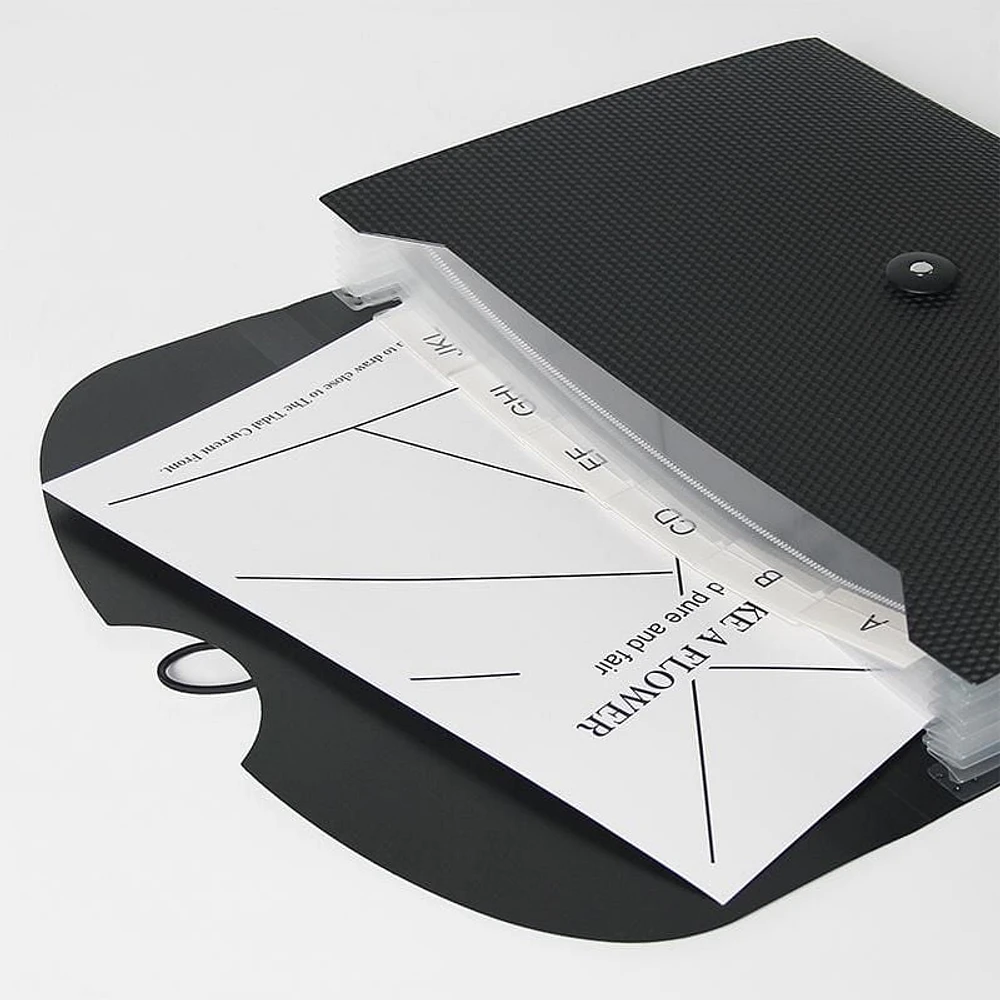 Classeur extensible en poly à 13 pochettes Pen+Gear 33x24 cm
