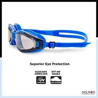 Lunettes de natation Helios Dolfino Pro pour adulte, paquet de 2 Lot de 2 lunettes de natation