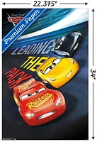 Disney Pixar Cars 3 - Group Wall Poster, 22.375" x 34" Framed