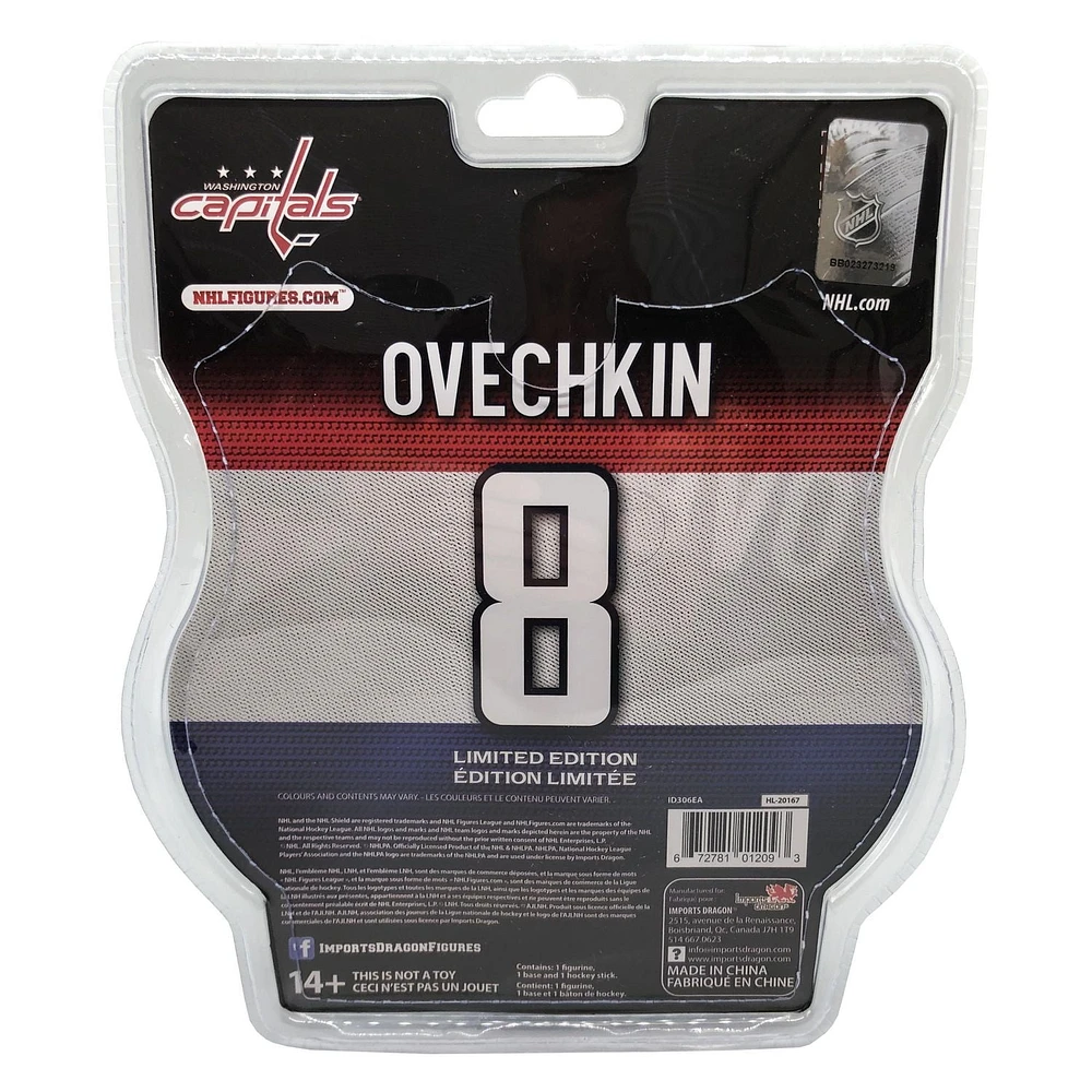 Figurines LNH - Alex Ovechkin - Capitals de Washington - Figurine 6 Pouces