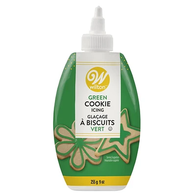 Glaçage à biscuits vert Wilton Bouteille de 255 g (9 oz)