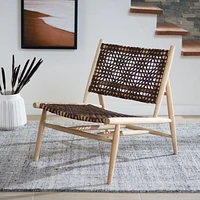 Safavieh Bandelier Leather Accent Chair